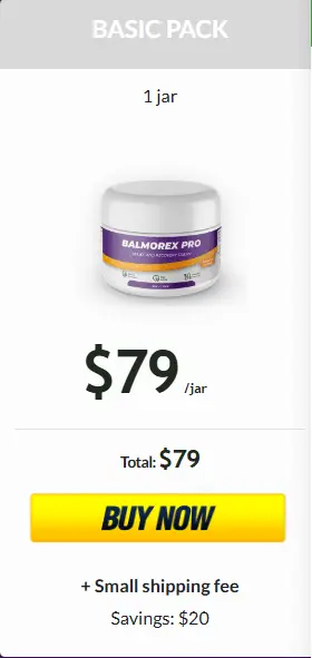 balmorex 1 jar pricing